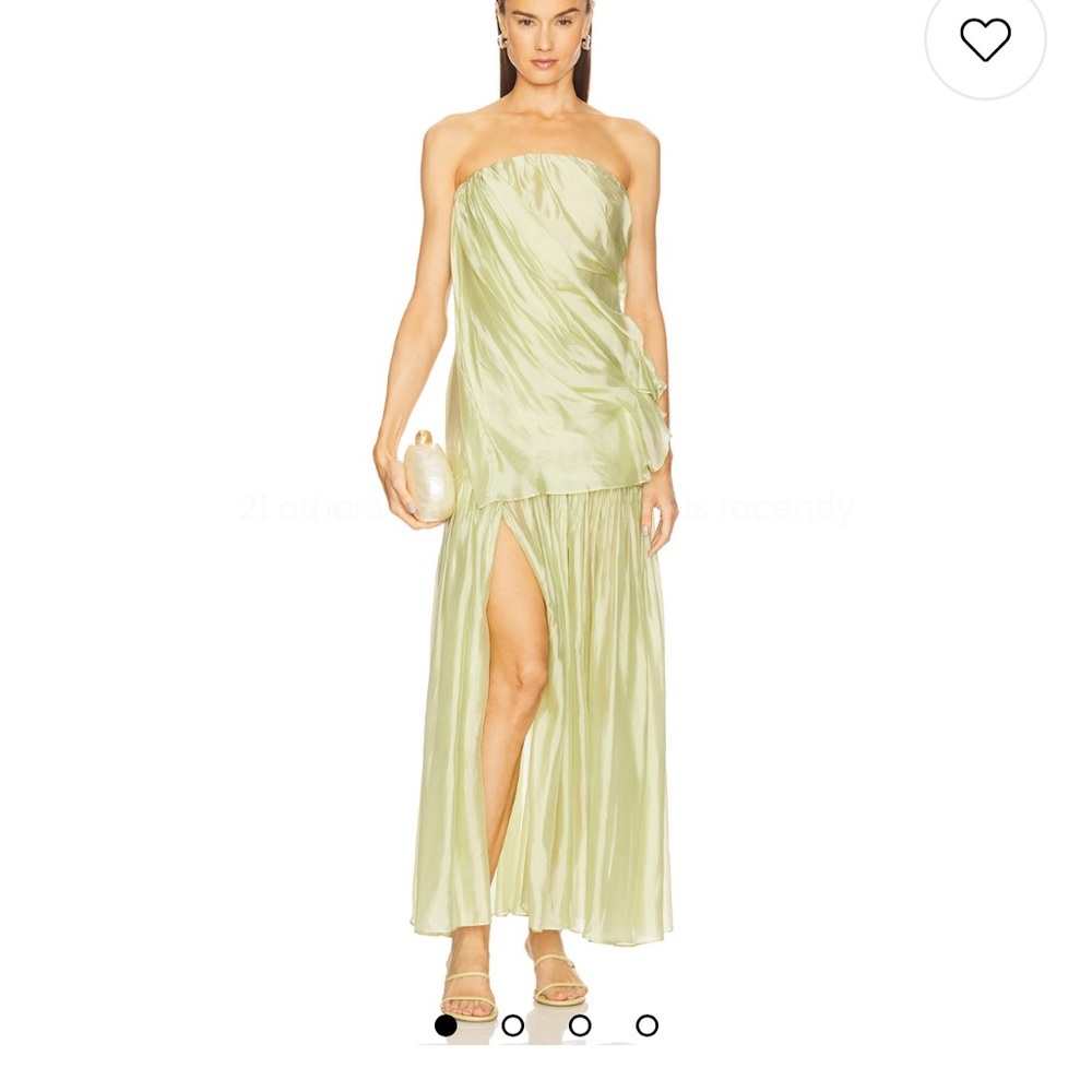 The Garment Gilian Gown in Light Dusty Green